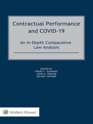 cover image of Contractual Performance and COVID-19